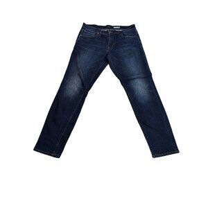 Aeropostale Mens Super Skinny Jeans 32x32 Dark Wash Denim